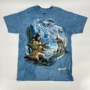 The Mountain Vintage TShirt 2004 Tie Dye Nature